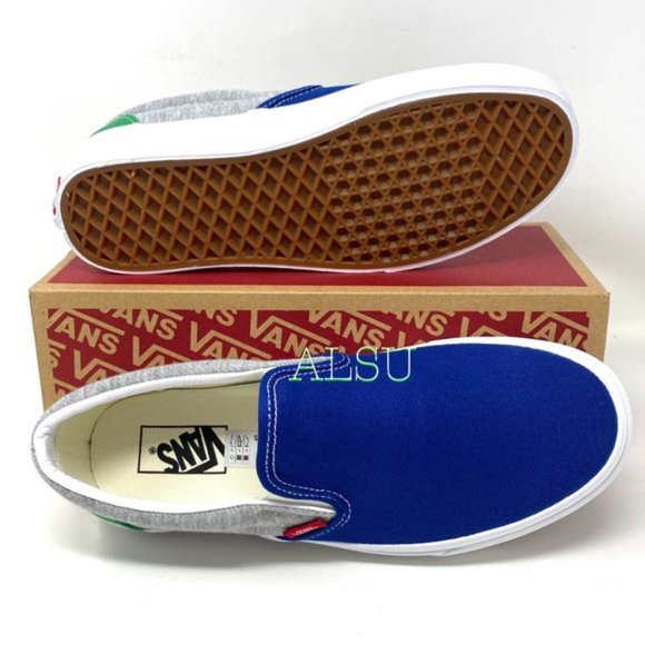 💖MEGA SALE💖VANS Slip-On Low Top Coastal Grey Skate Shoes Women’s VN0A4U38WVK - Picture 8 of 11